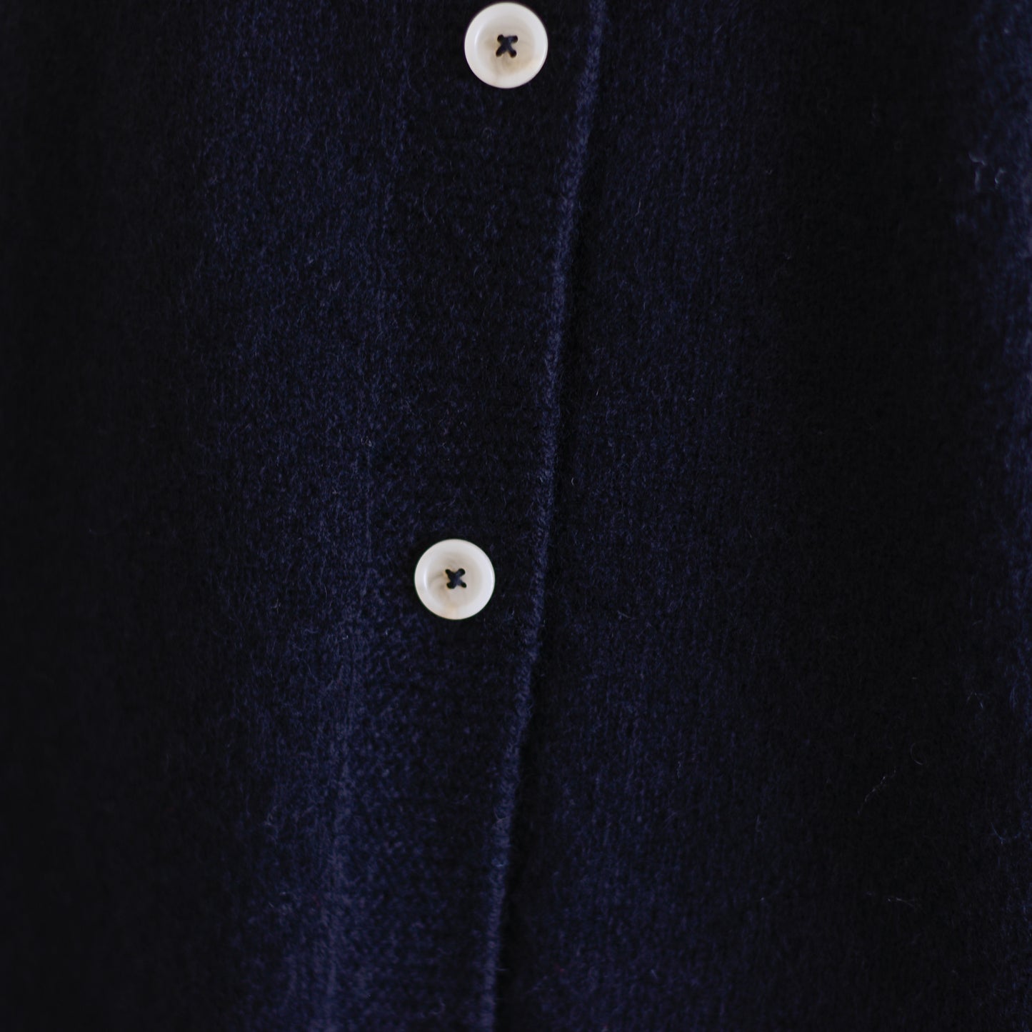 ウールカシミア２ウェイカーディガン Black