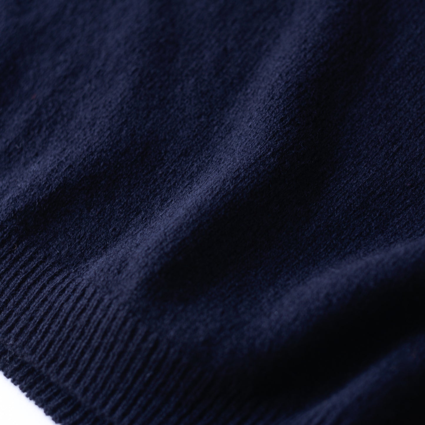 울 캐시미어 하이넥 스웨터 Black