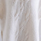 아기 알파카 케이블 베스트 Off White