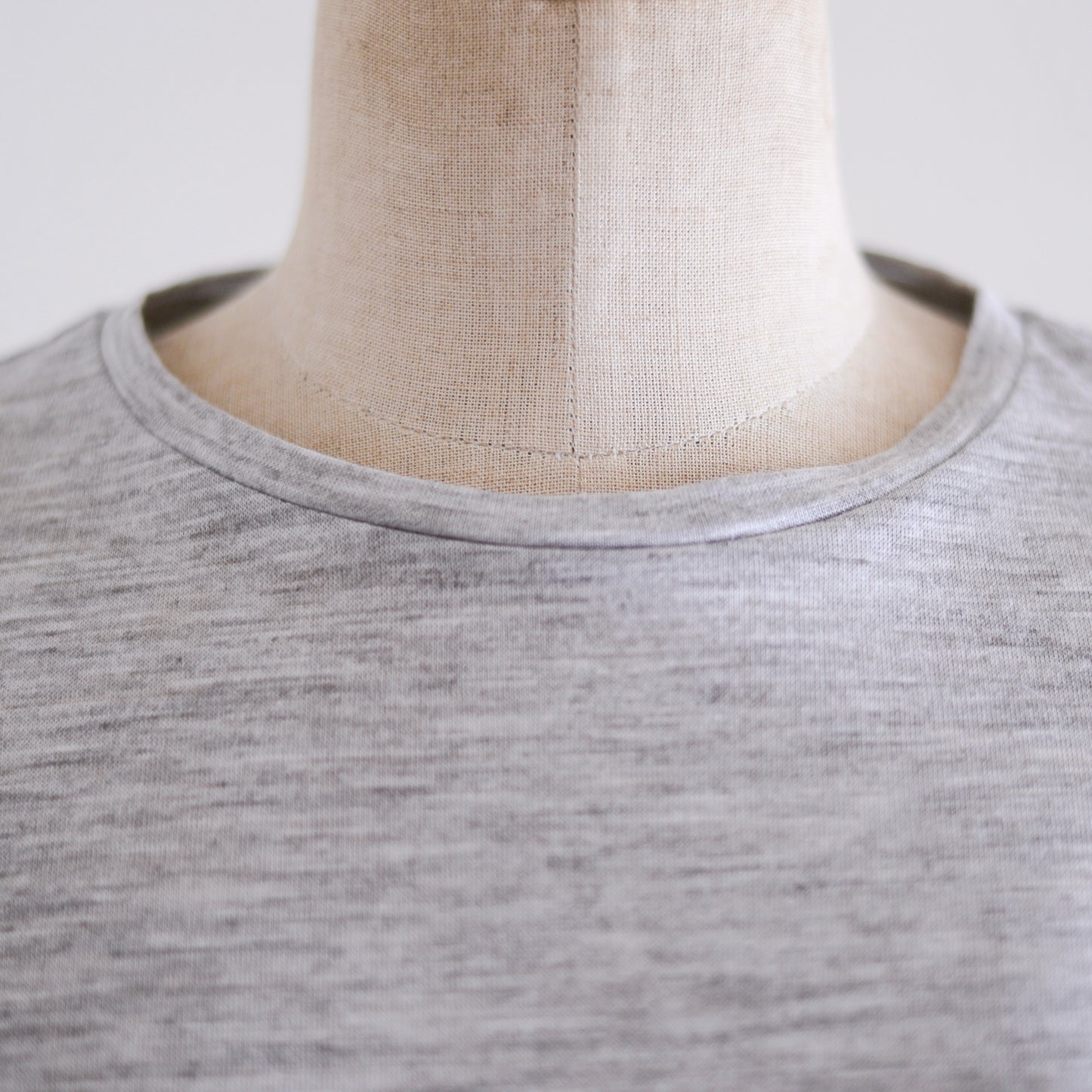 ラミーショートスリーブTシャツ Gray