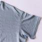 ラミーショートスリーブTシャツ Smoke Blue