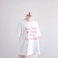 コットンプリントTシャツ Red