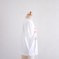 コットンプリントTシャツ Red