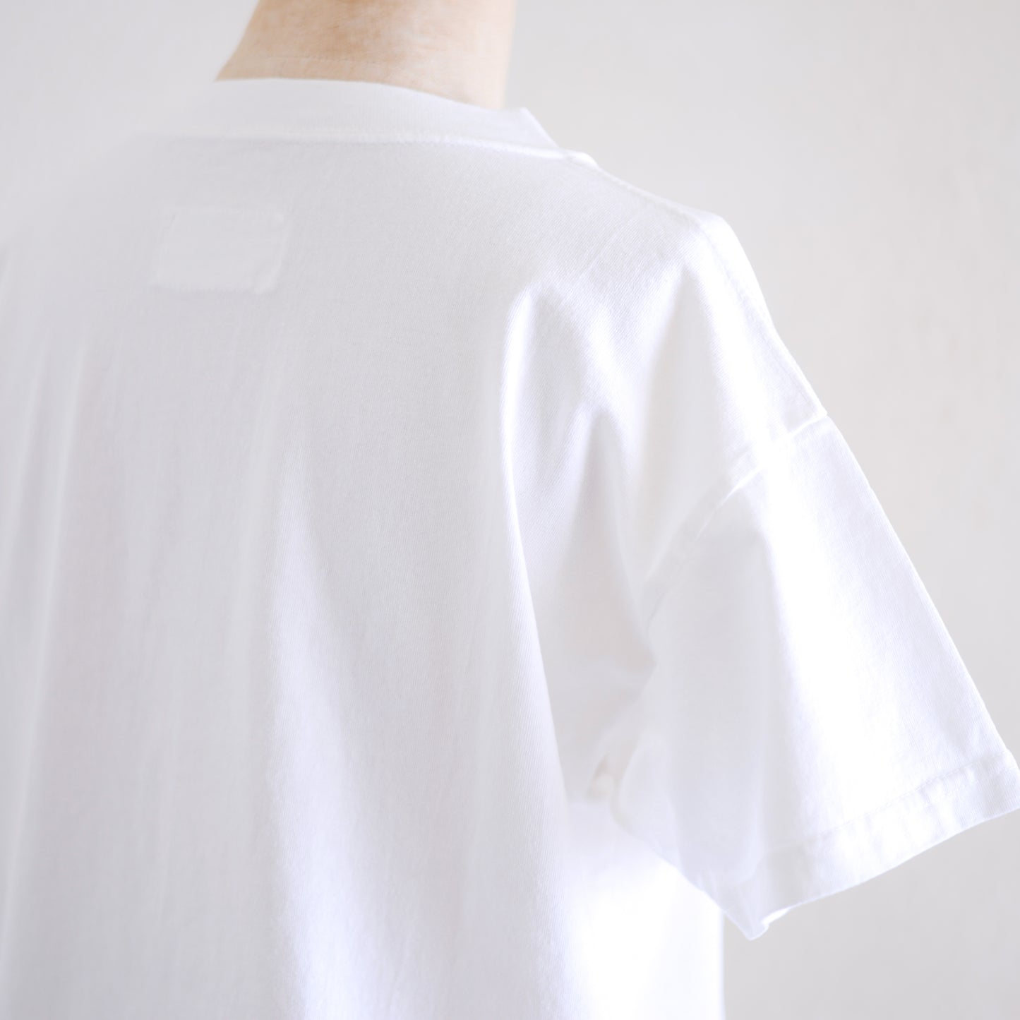 コットンプリントTシャツ Red