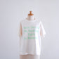 コットンプリントTシャツ Green