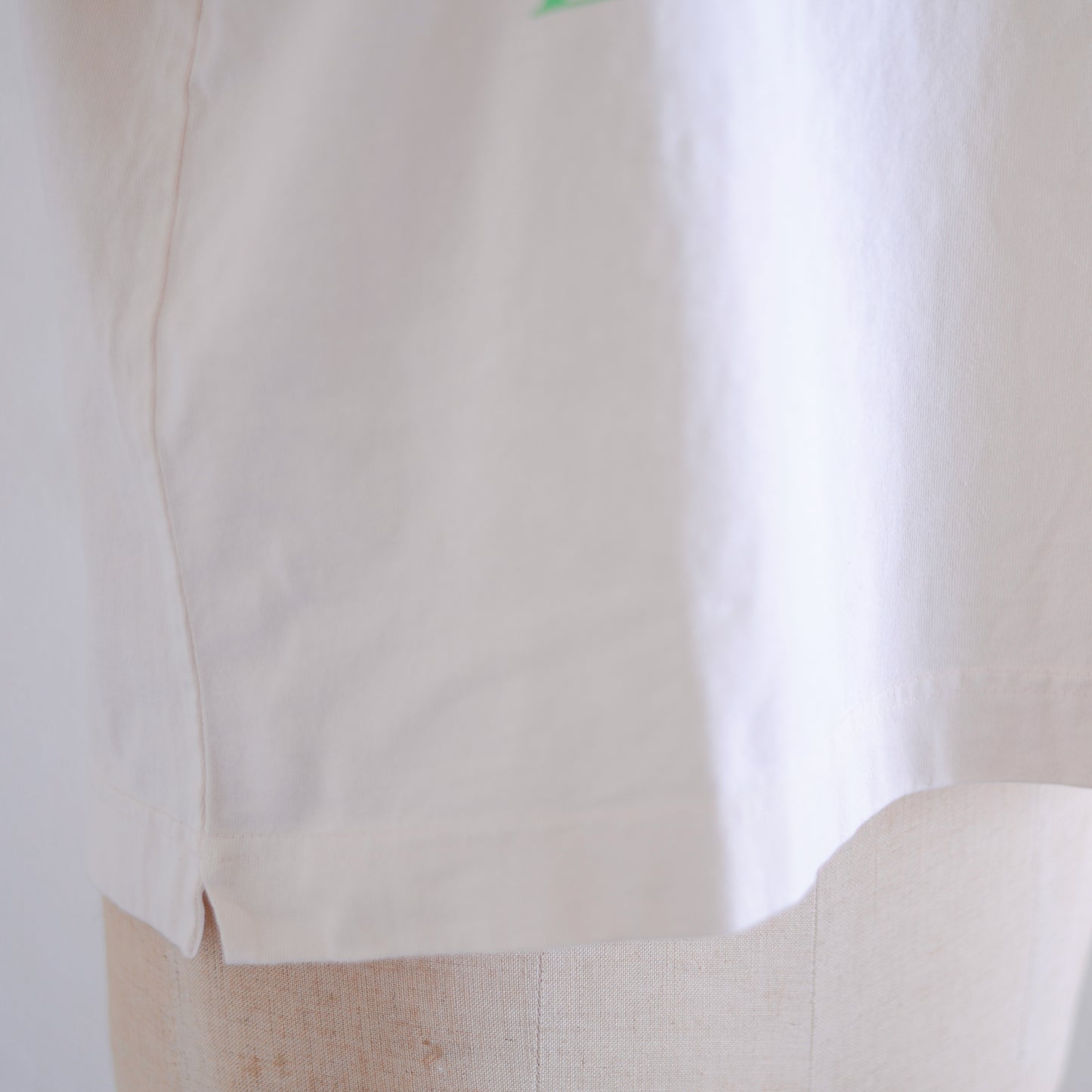 コットンプリントTシャツ Green