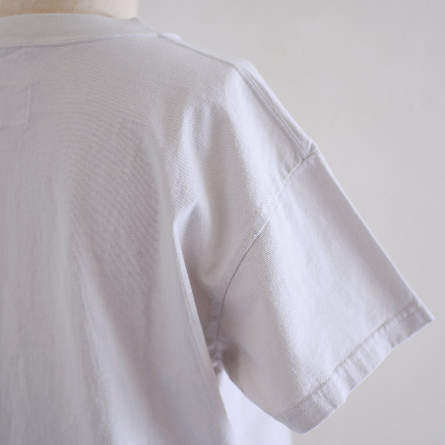 コットンプリントTシャツ Blue