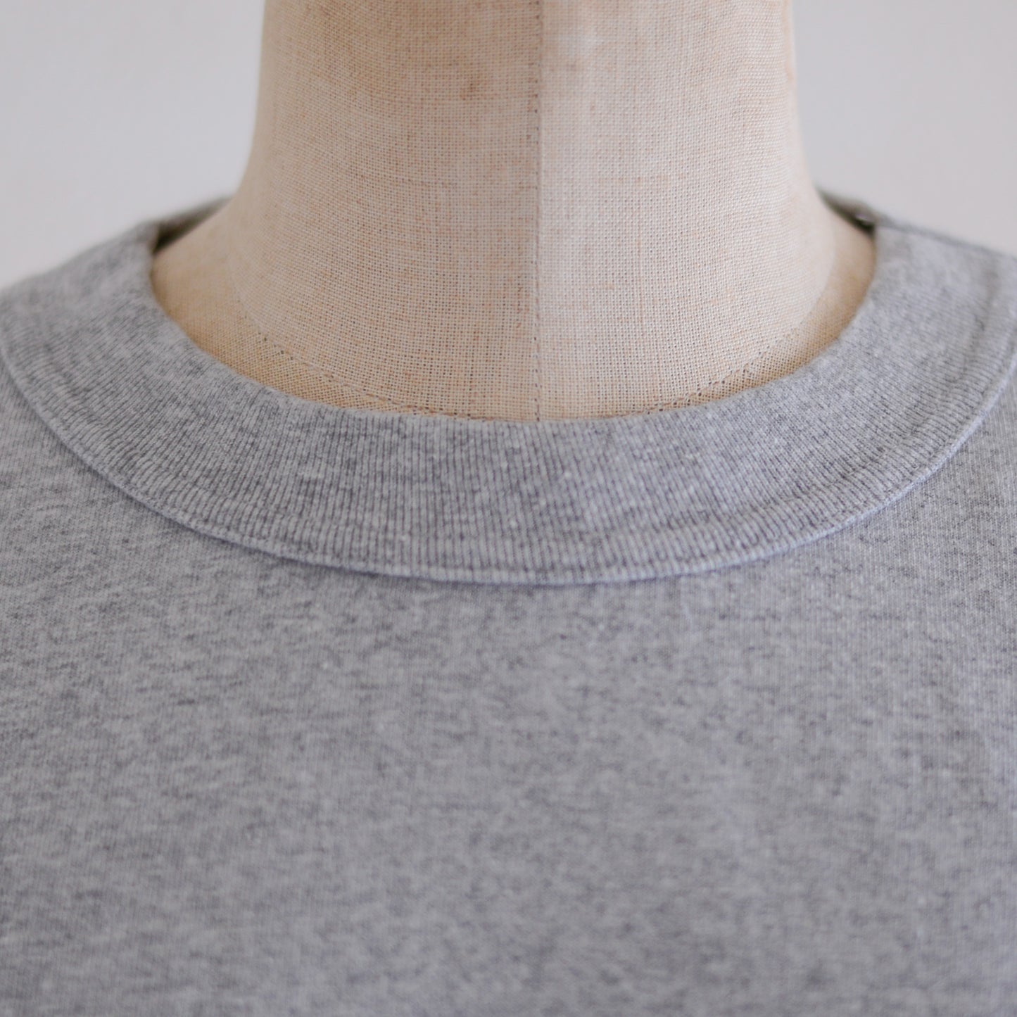 コットンドロップショルダーポケットTシャツ Gray