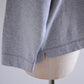 コットンドロップショルダーポケットTシャツ Gray