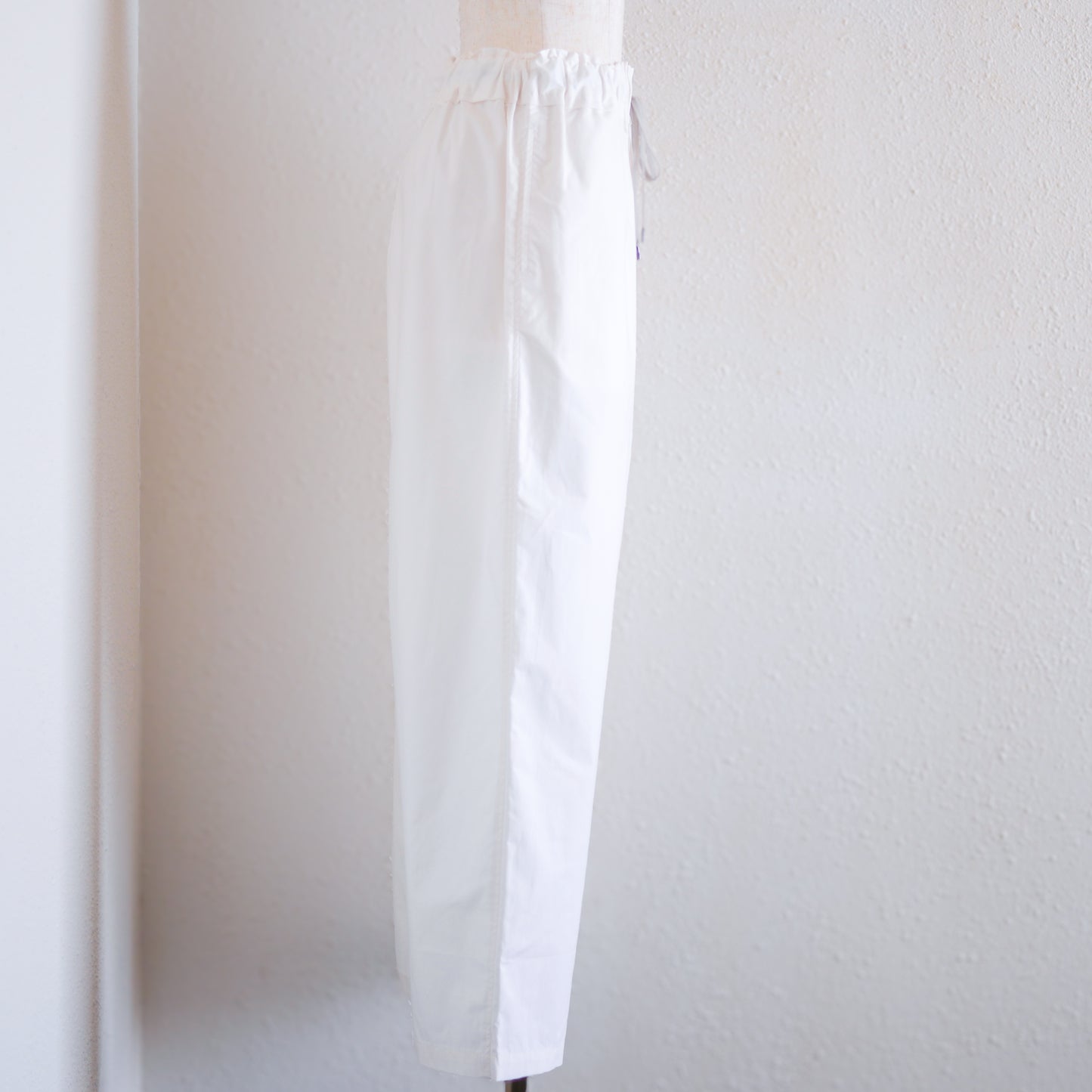 コットンドローコードパンツ White