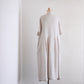 Linen Pleated Dress Natural