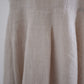 Linen Pleated Dress Natural