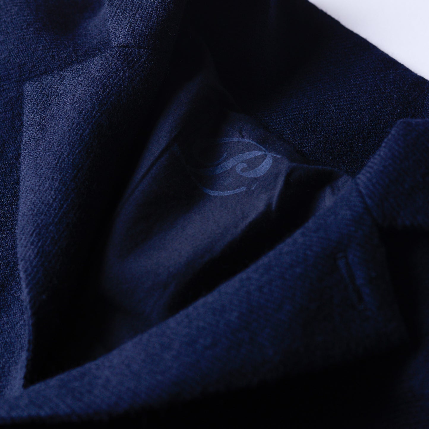 ソフトウールロングコート Black