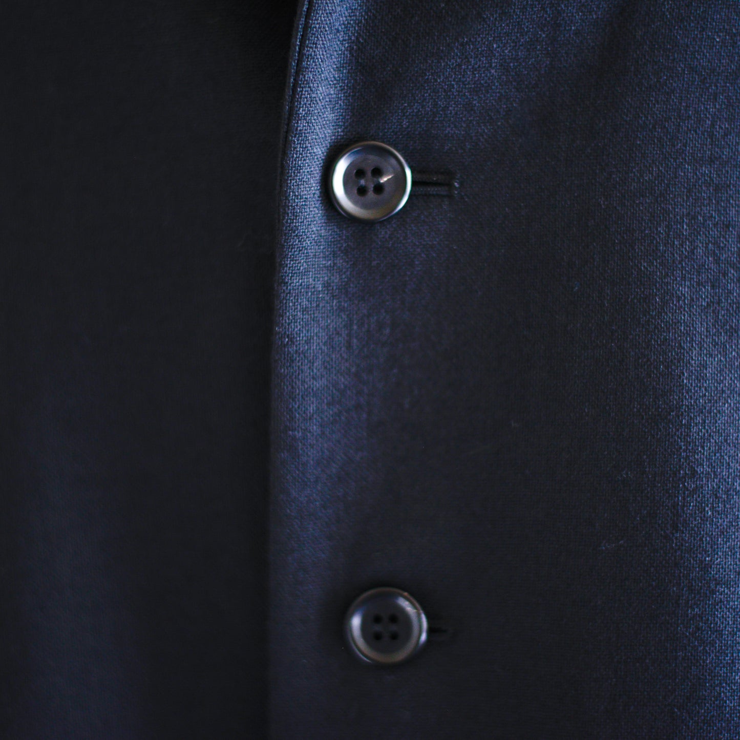 울 체스터 코트 블랙