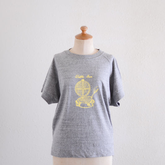 コットンラグランフレンチTシャツ Gray