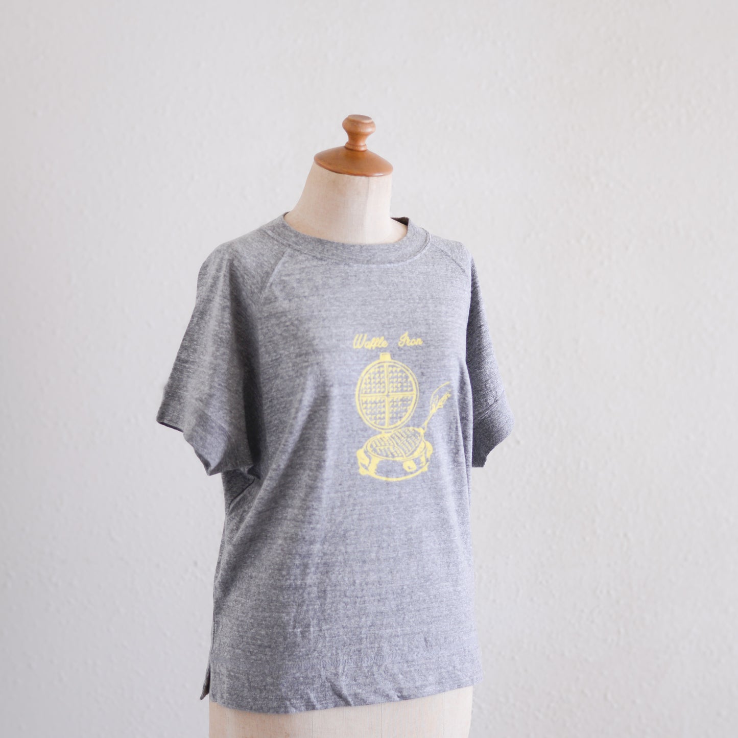 コットンラグランフレンチTシャツ Gray