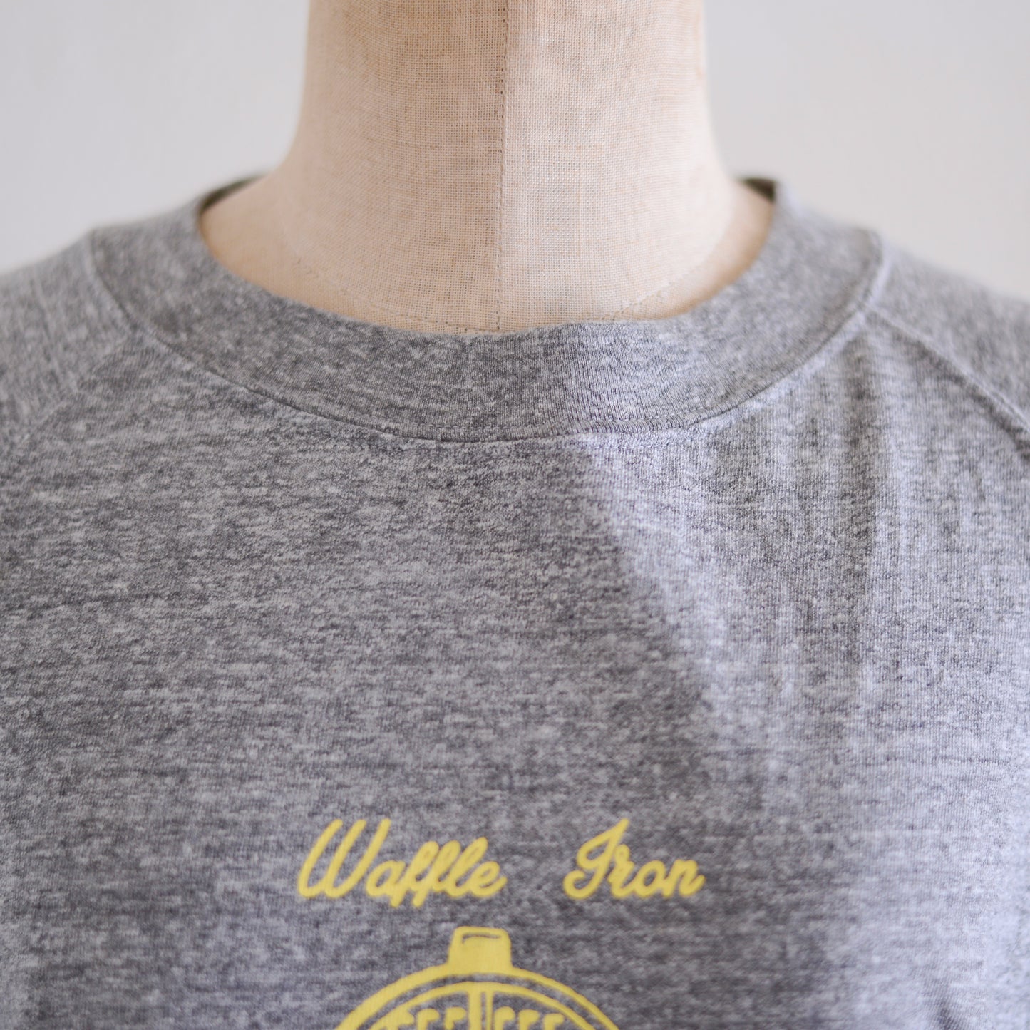 コットンラグランフレンチTシャツ Gray