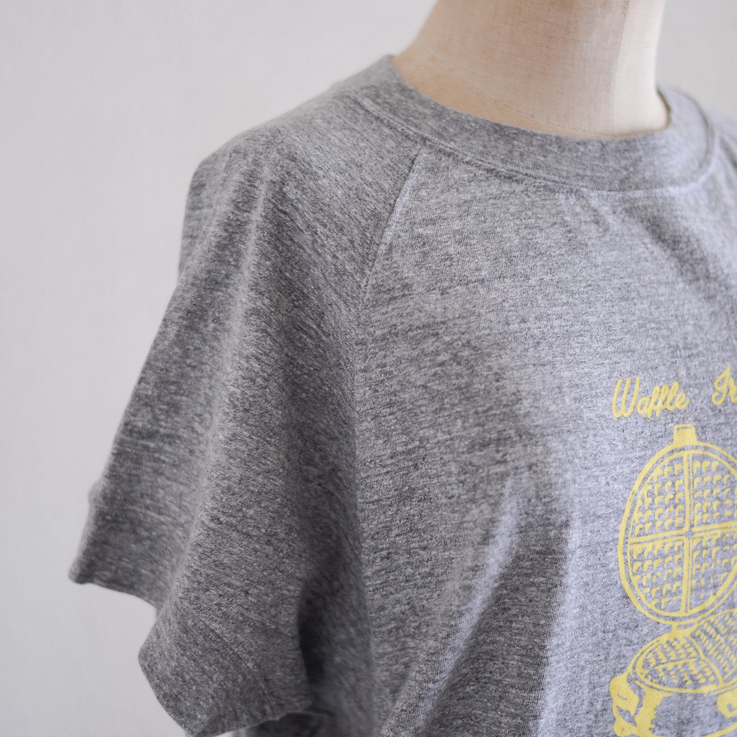コットンラグランフレンチTシャツ Gray