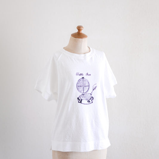 コットンラグランフレンチTシャツ Off White
