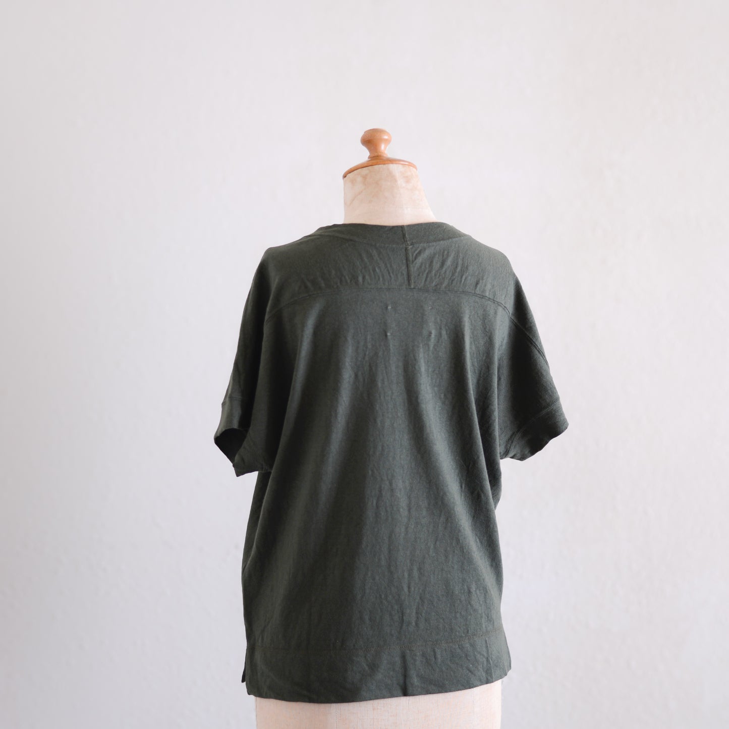 コットンラグランフレンチTシャツ Khaki
