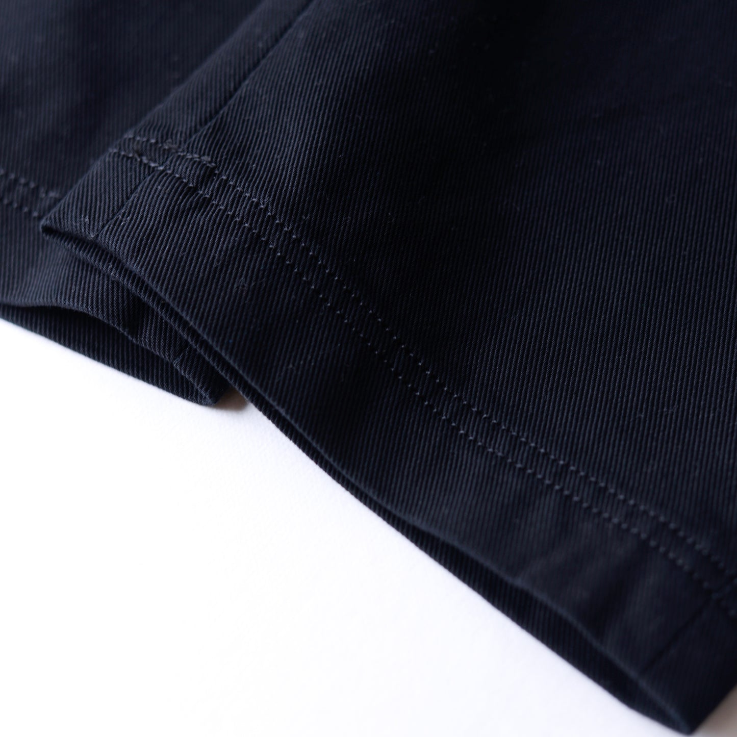 オーガニックコットンマチポケットアンクルパンツ Black