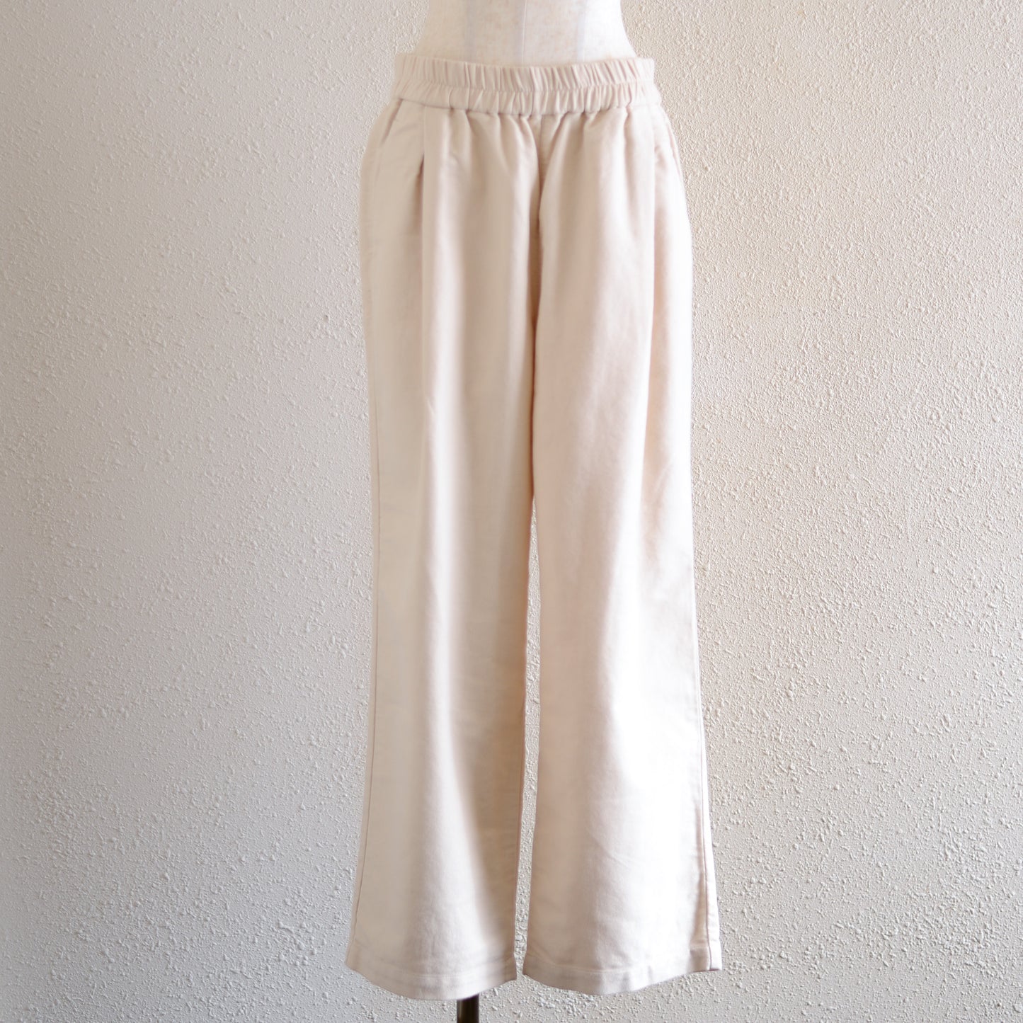 オーガニックコットンプレミアムスエードパンツ 生成