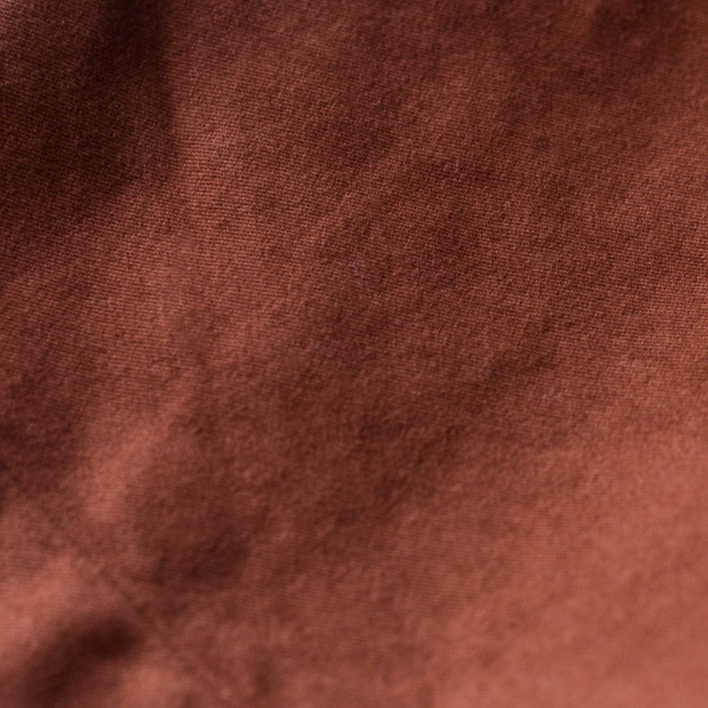 オーガニックコットンプレミアムスエードパンツ Brown