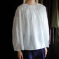 Cotton 2-way Embroidery Blouse Off White