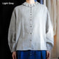 リネンタックカラーブラウス Off White