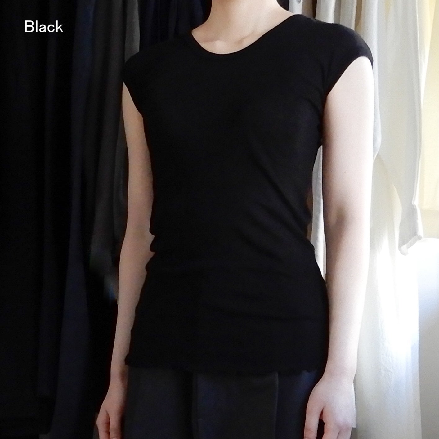 ストレッチコットンフレンチプルオーバー Off White